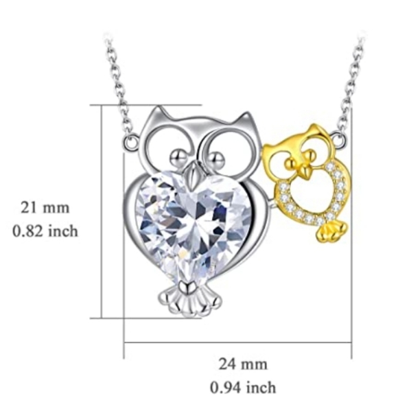 New Large Diamond Paired Owl Buddies - Picture 5 of 11